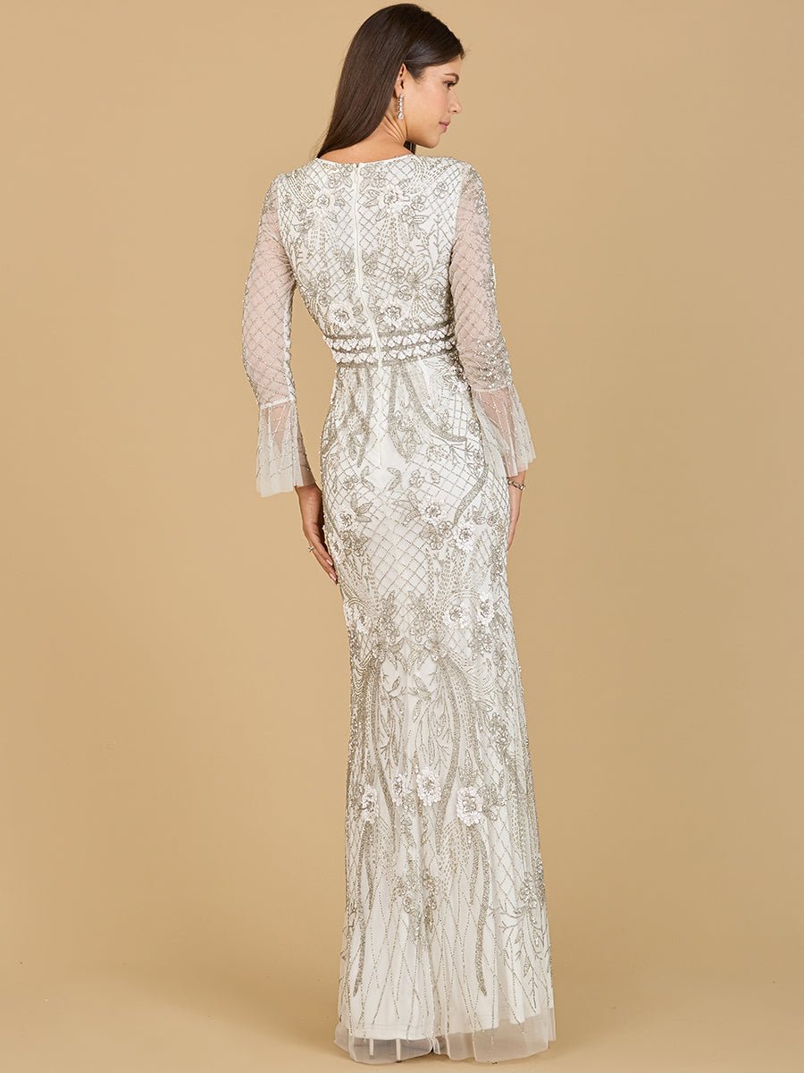 Lara 33435 - Long Sleeve Ethereal Bridal Gown - Luzilly Bridal & Apparel