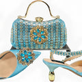 Lastest Italian Ladies Shoes with Matching Bag Set HKK1-62 - Luzilly Bridal & Apparel