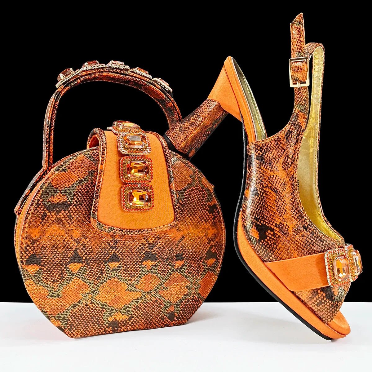 Lastest Italian Shoes And Bag Sets EDHCV1-1 - Luzilly Bridal & Apparel