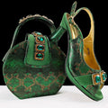 Lastest Italian Shoes And Bag Sets EDHCV1-1 - Luzilly Bridal & Apparel