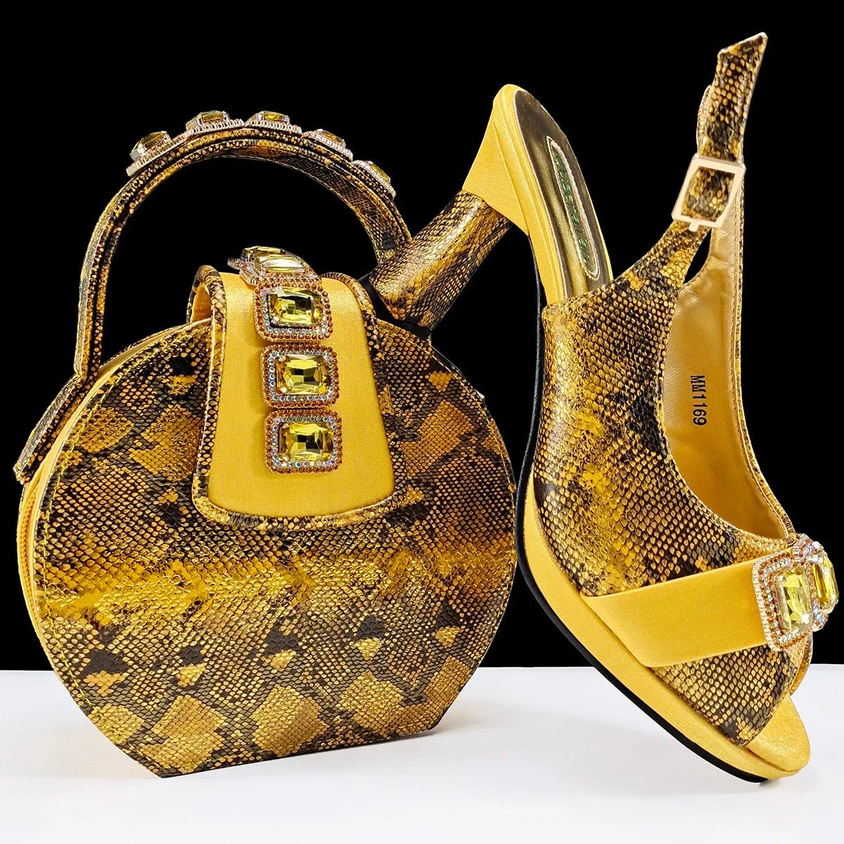 Lastest Italian Shoes And Bag Sets EDHCV1-1 - Luzilly Bridal & Apparel