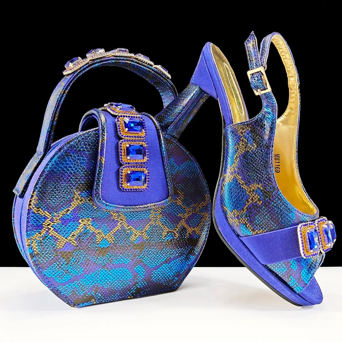 Lastest Italian Shoes And Bag Sets EDHCV1-1 - Luzilly Bridal & Apparel