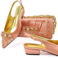 Lastest Italian Style Ladies Shoes with Matching Bag Set HMP1-9 - Luzilly Bridal & Apparel