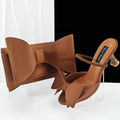 Lastest Italian Style Ladies Shoes with Matching Bag Set HVB1-1 - Luzilly Bridal & Apparel