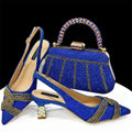 Lastest Italian Style Shoes with Matching Bag Set ED1290 - Luzilly Bridal & Apparel