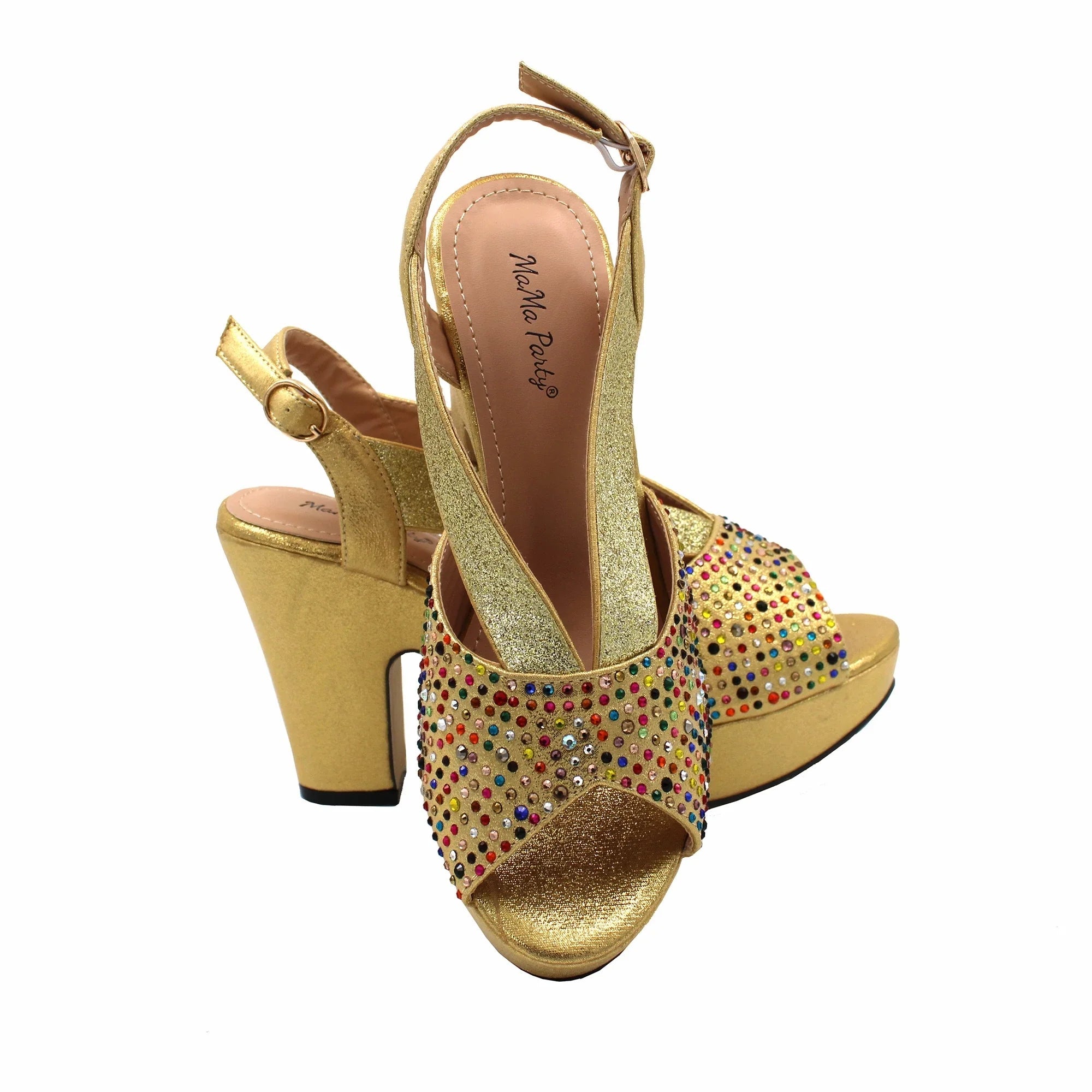 Latest African Women Shoes and Bag Set EDN23 - Luzilly Bridal & Apparel