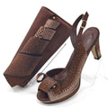 Latest Italian African Shoes And Bag Sets ED117 - Luzilly Bridal & Apparel
