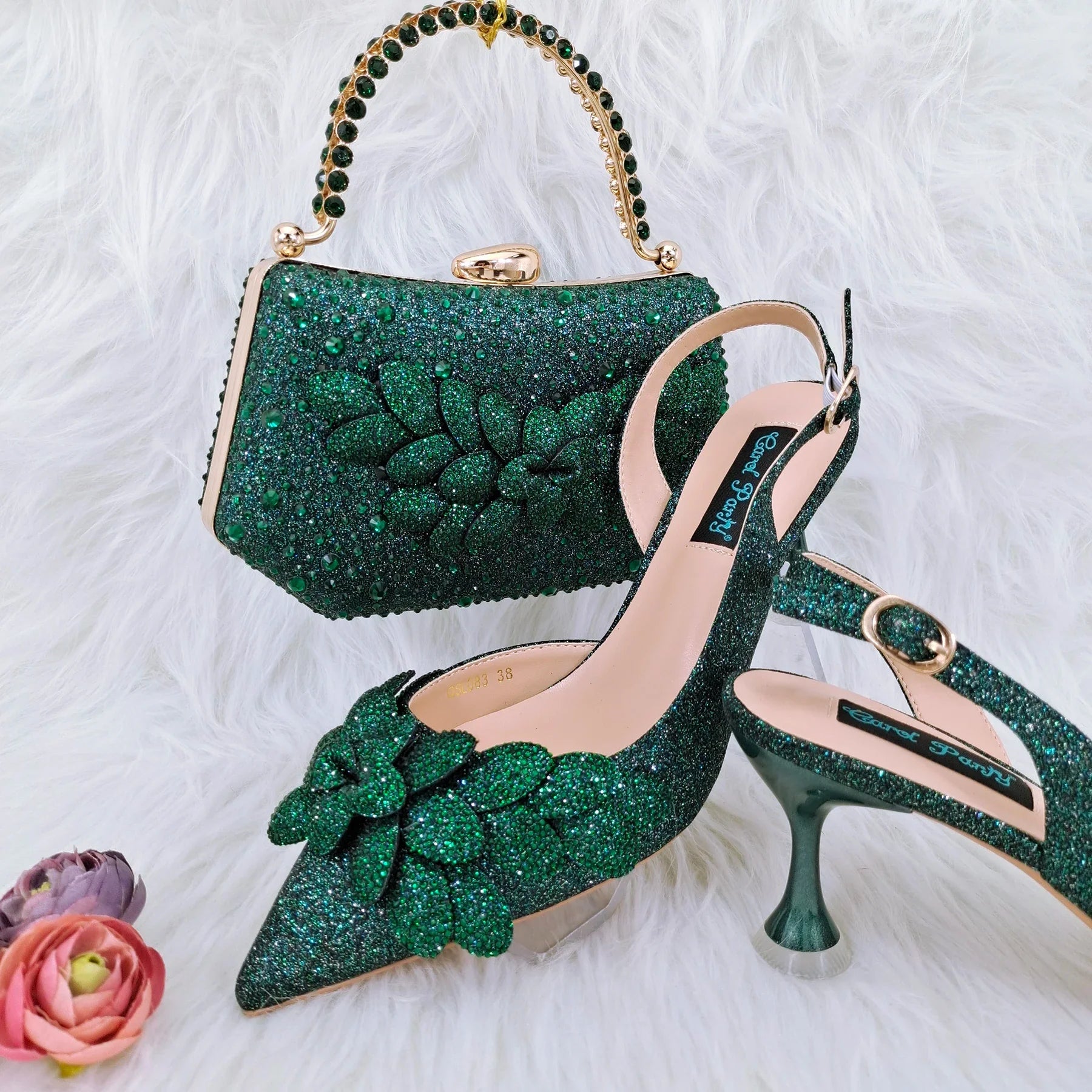 Latest Ladies Bag and Shoes Set EDN106 - Luzilly Bridal & Apparel