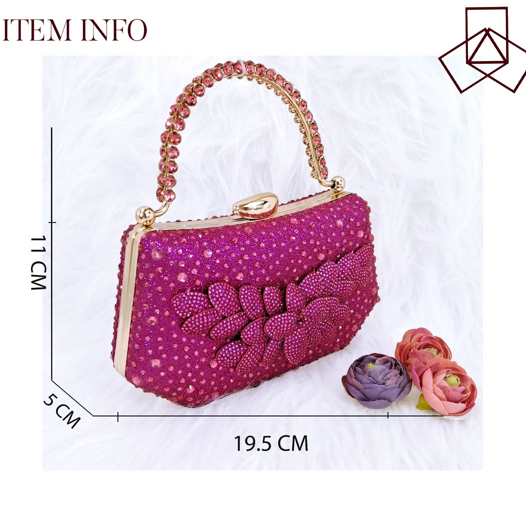 Latest Ladies Bag and Shoes Set EDN106 - Luzilly Bridal & Apparel