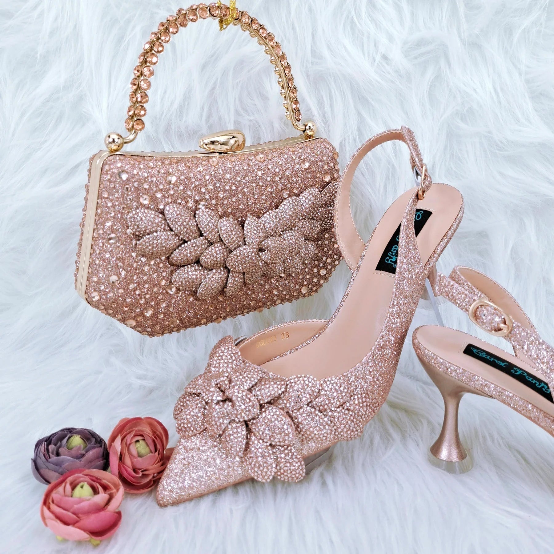 Latest Ladies Bag and Shoes Set EDN106 - Luzilly Bridal & Apparel