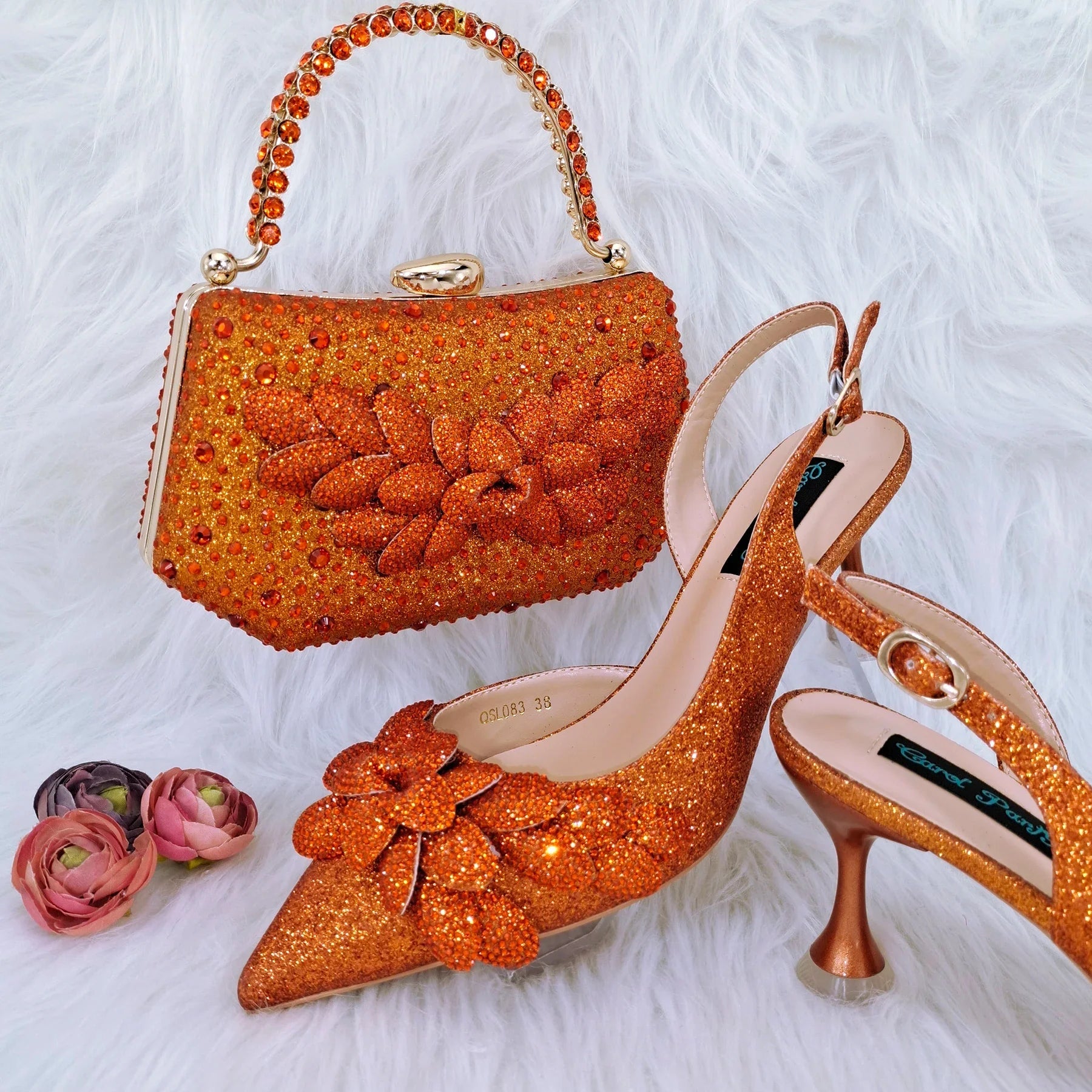 Latest Ladies Bag and Shoes Set EDN106 - Luzilly Bridal & Apparel