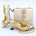 Latest Shoes And Bag Matching Set HGY1-1 - Luzilly Bridal & Apparel