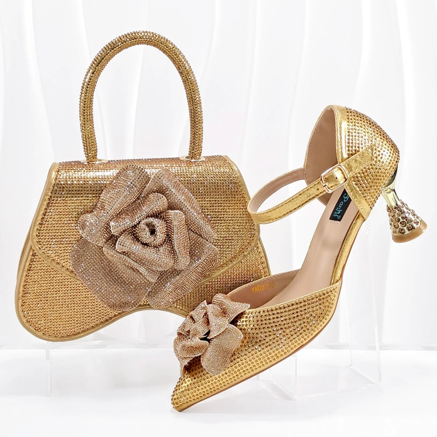 Latest Shoes and Bag Set HGO1-2 - Luzilly Bridal & Apparel