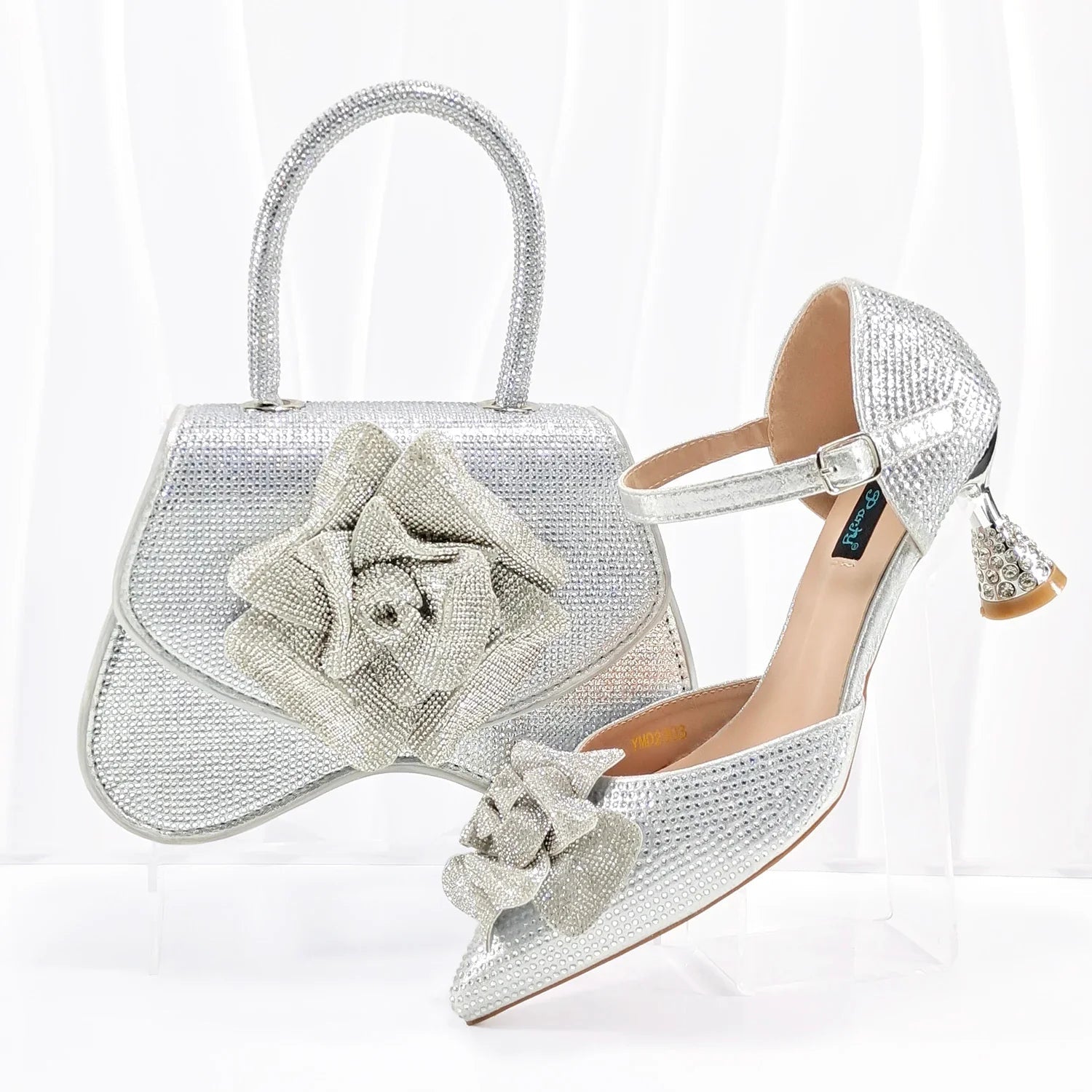 Latest Shoes and Bag Set HGO1-2 - Luzilly Bridal & Apparel