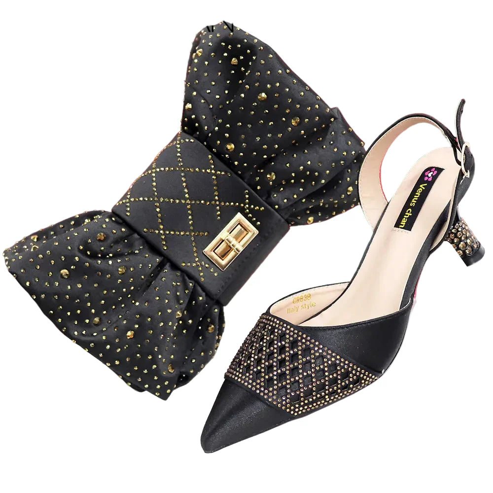 Latest Women Italian Shoes and Matching Bags TE342 - Luzilly Bridal & Apparel