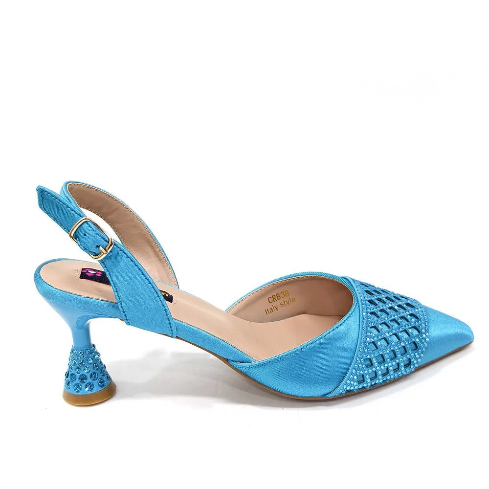 Latest Women Italian Shoes and Matching Bags TE342 - Luzilly Bridal & Apparel