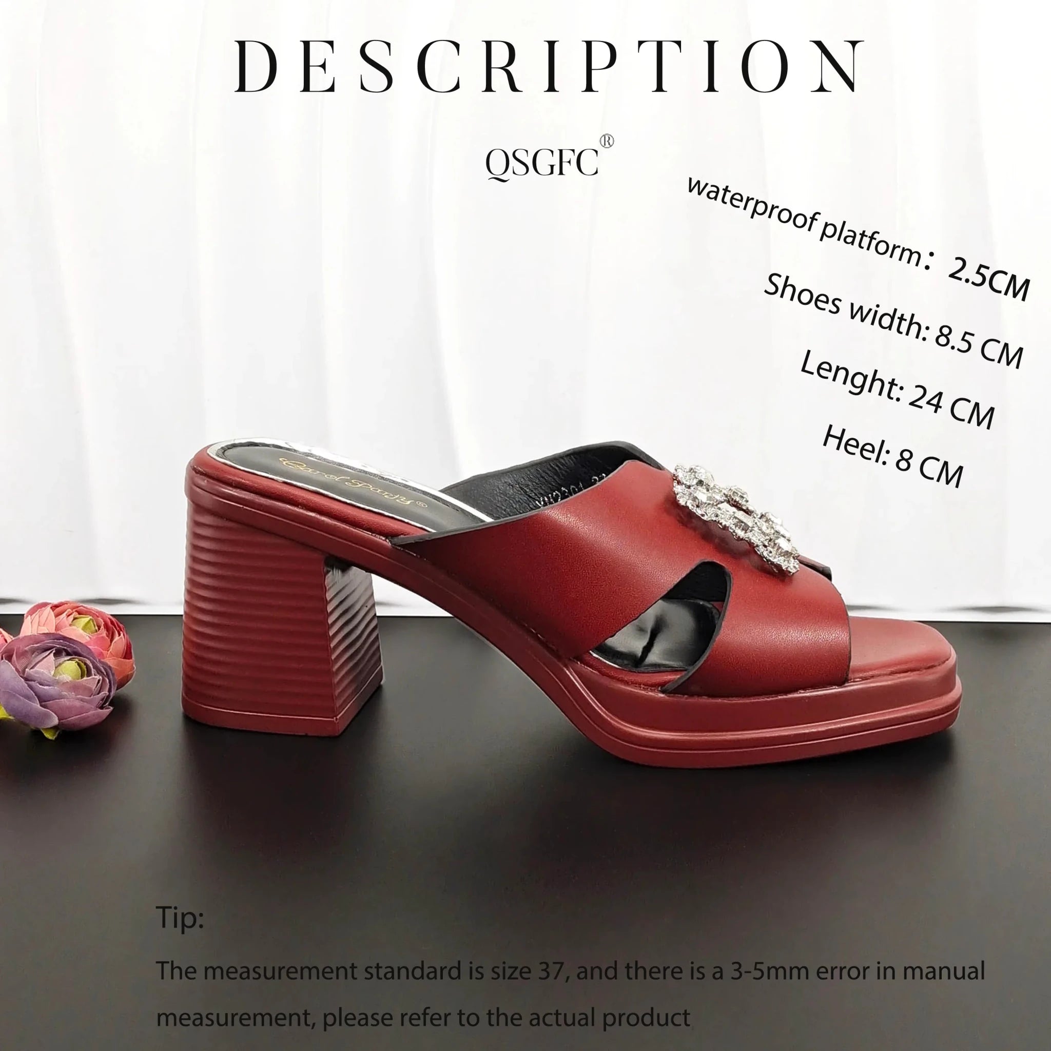 Latest Women Summer Toe Shoes and Bag Set ED135 - Luzilly Bridal & Apparel