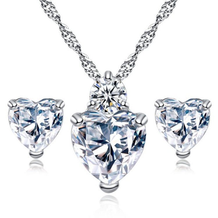 Layered Bead-Chain Bridal Jewelry Set - Luzilly Bridal & Apparel