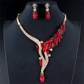 Leaf Bridal Jewelry Set - Luzilly Bridal & Apparel