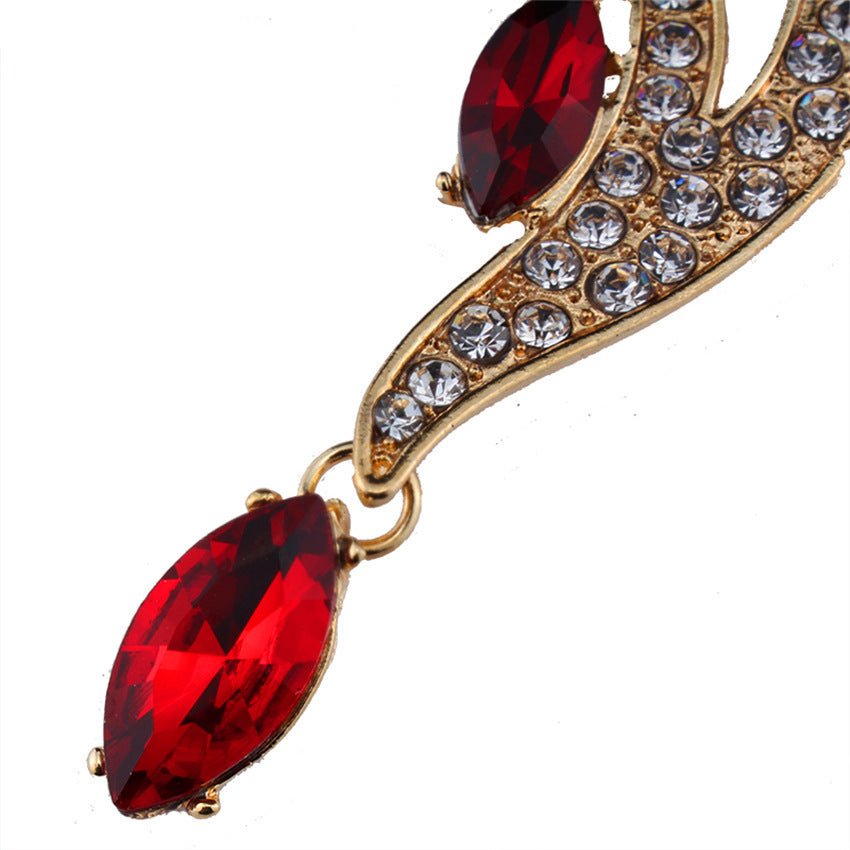 Leaf Bridal Jewelry Set - Luzilly Bridal & Apparel