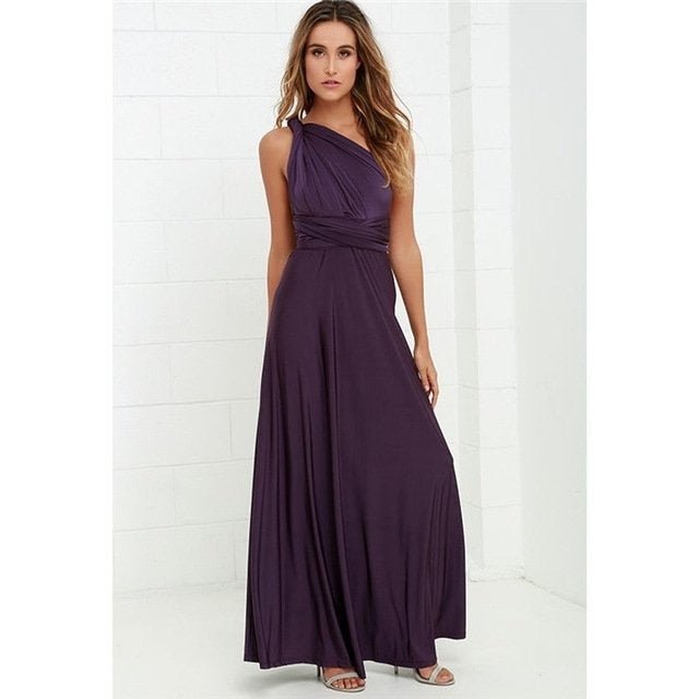 Light Blue Bridesmaid Dresses Country Beach Wedding Dress - Luzilly Bridal & Apparel