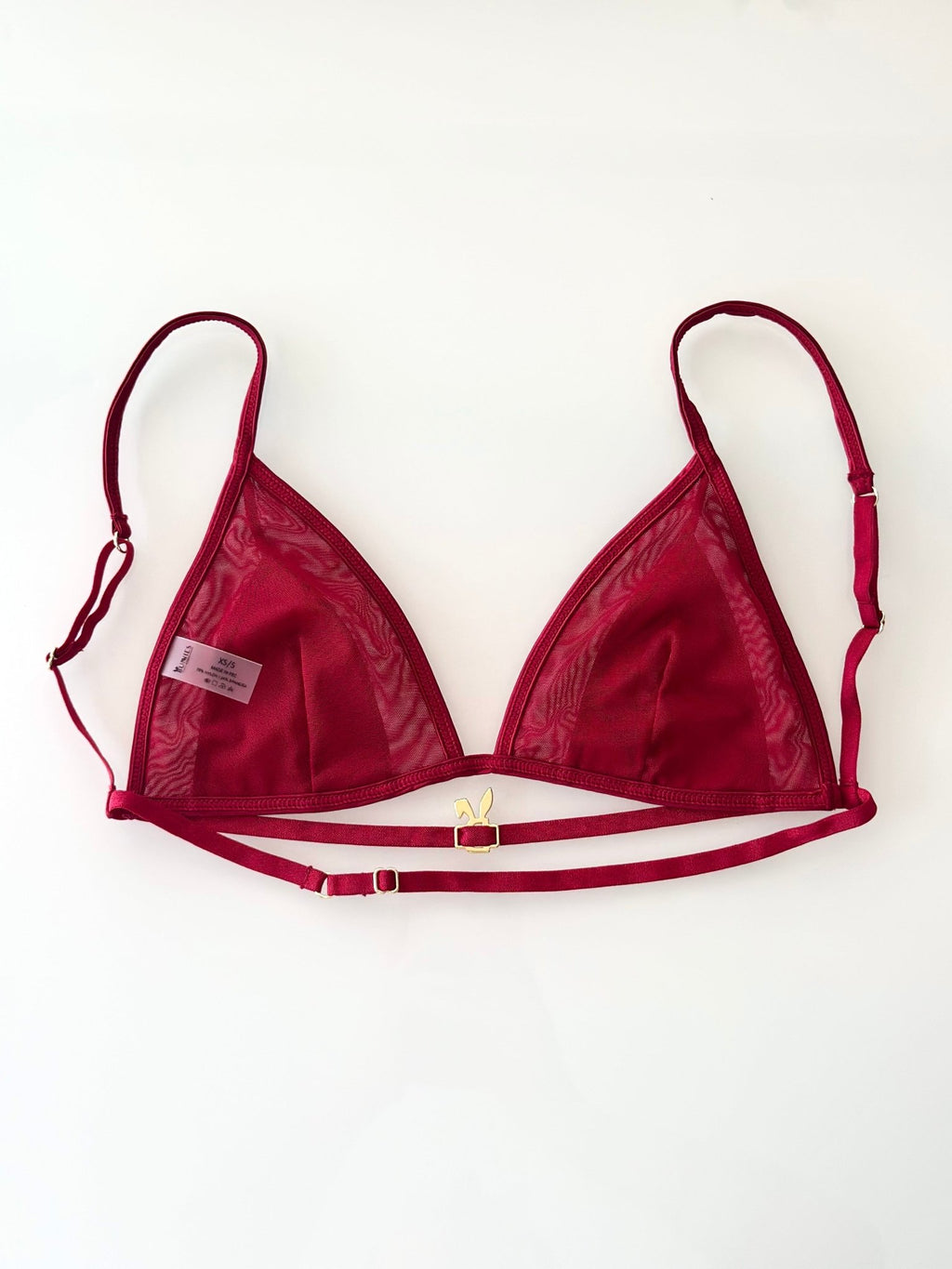 LINGERIE SET IN RED WINE - Luzilly Bridal & Apparel