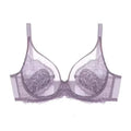 Lingerie Women's Thin BrasLace Full Cup BrasBeautifully Embroidered BrasAnti-SaggingUltra-Thin Bras - Luzilly Bridal & Apparel