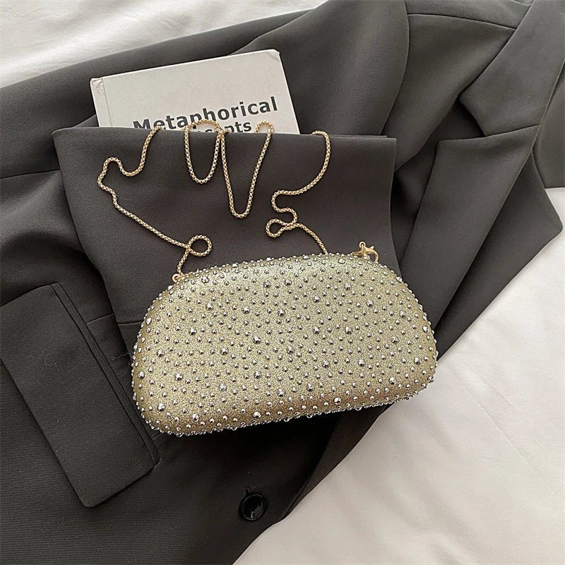 Lipstick Crossbody Evening Clutch - Luzilly Bridal & Apparel