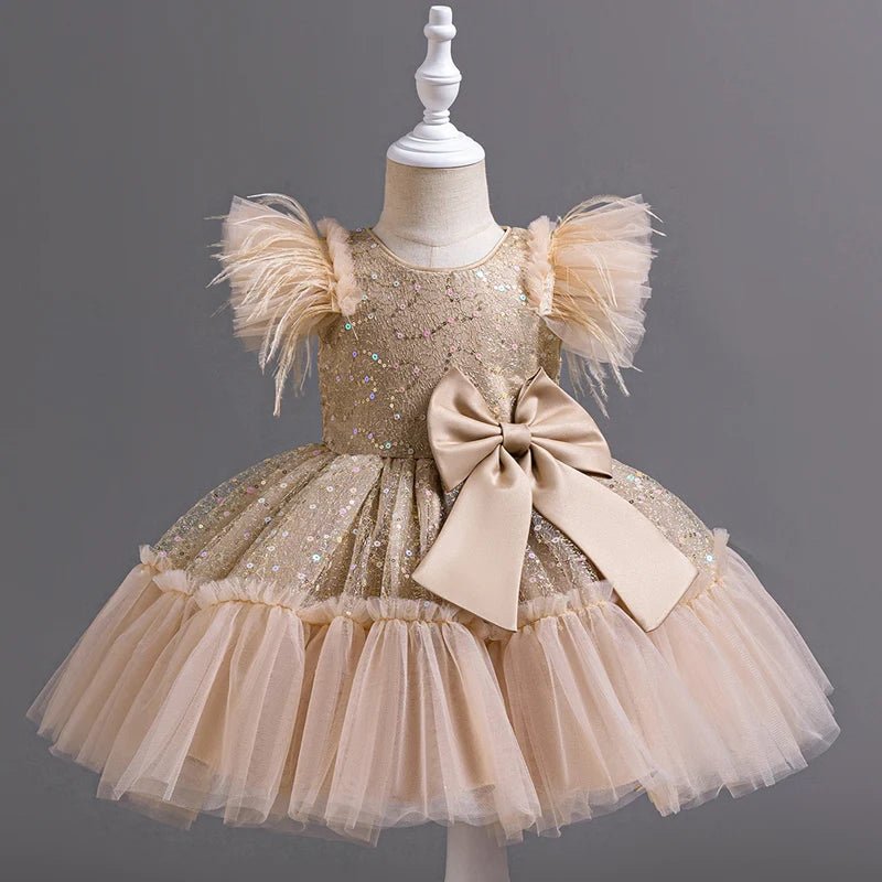 Little Girls Princess Party Dress - Luzilly Bridal & Apparel