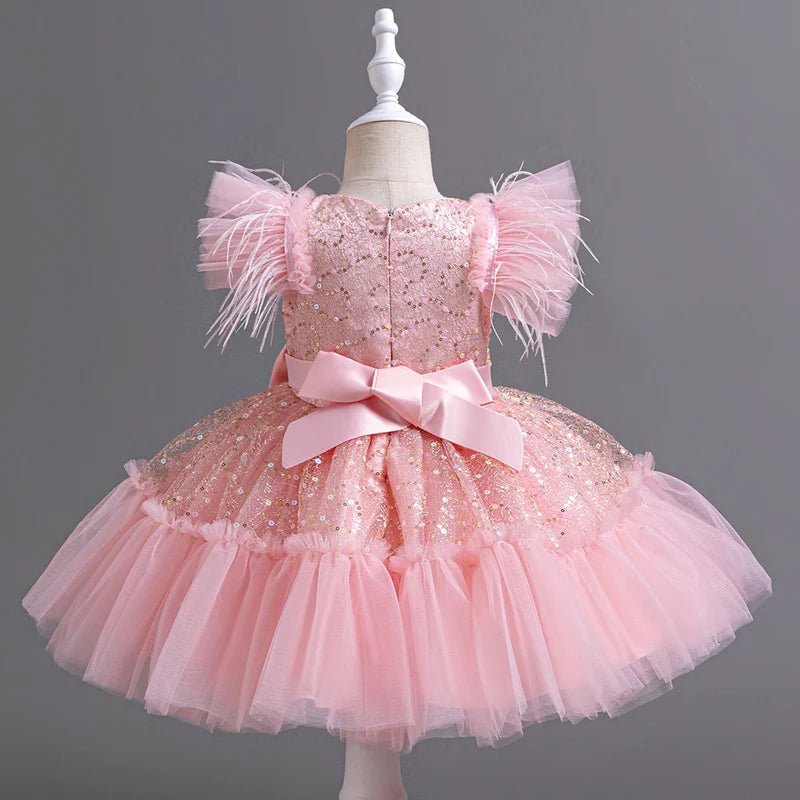 Little Girls Princess Party Dress - Luzilly Bridal & Apparel