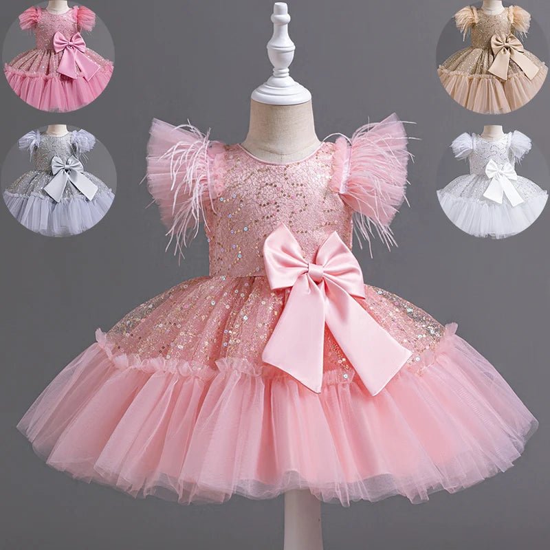 Little Girls Princess Party Dress - Luzilly Bridal & Apparel