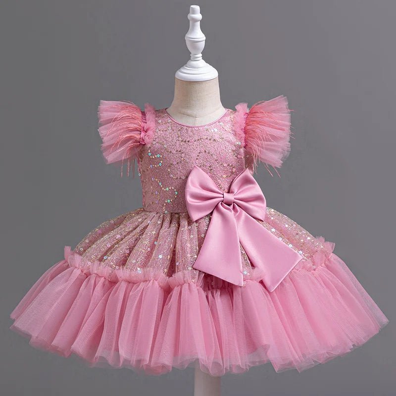 Little Girls Princess Party Dress - Luzilly Bridal & Apparel