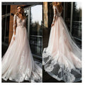Long Sleeve Lace Slim Small Trailing Wedding Dress - Luzilly Bridal & Apparel