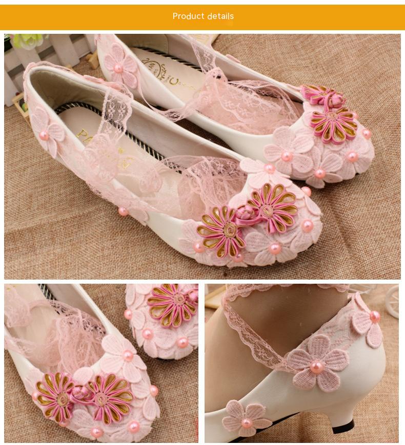 Low-Heel Bridal Shoes - Luzilly Bridal & Apparel