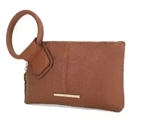 Luna Pebbled Clutch & Wristlet - Luzilly Bridal & Apparel