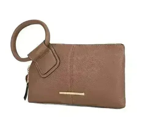 Luna Pebbled Clutch & Wristlet - Luzilly Bridal & Apparel