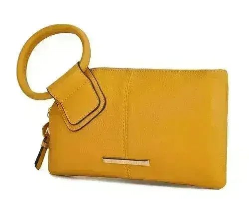 Luna Pebbled Clutch & Wristlet - Luzilly Bridal & Apparel