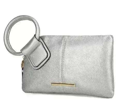 Luna Pebbled Clutch & Wristlet - Luzilly Bridal & Apparel