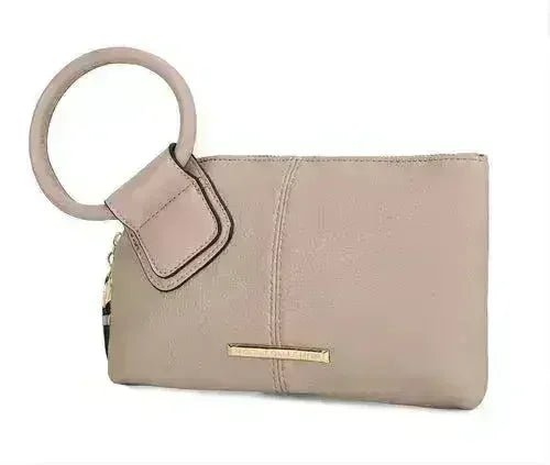 Luna Pebbled Clutch & Wristlet - Luzilly Bridal & Apparel