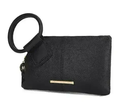 Luna Pebbled Clutch & Wristlet - Luzilly Bridal & Apparel