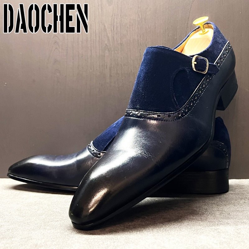 Luxury Brand Mens Shoes Handmade Loafers Summer Dress Shoe Men Casual Shoes Wedding Banquet Office Genuine Leather Shoes For Men - Luzilly Bridal & Apparel