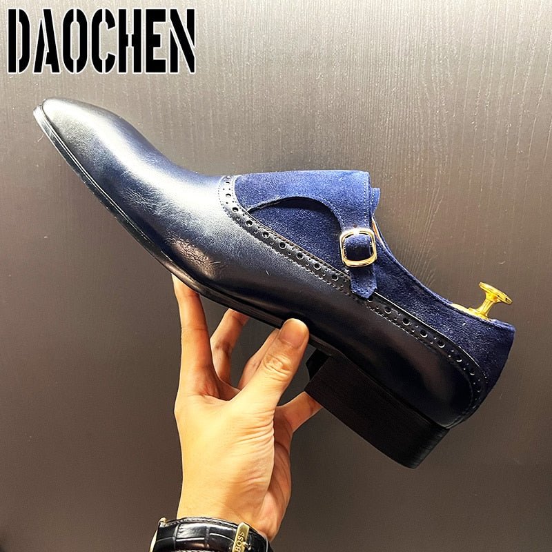 Luxury Brand Mens Shoes Handmade Loafers Summer Dress Shoe Men Casual Shoes Wedding Banquet Office Genuine Leather Shoes For Men - Luzilly Bridal & Apparel
