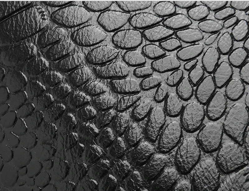 Luxury Crocodile Pattern Handbag for Women | Winter New PU Leather Tassel Shoulder Bag (Brands Design Handle Bag, Lady Purse) - Luzilly Bridal & Apparel