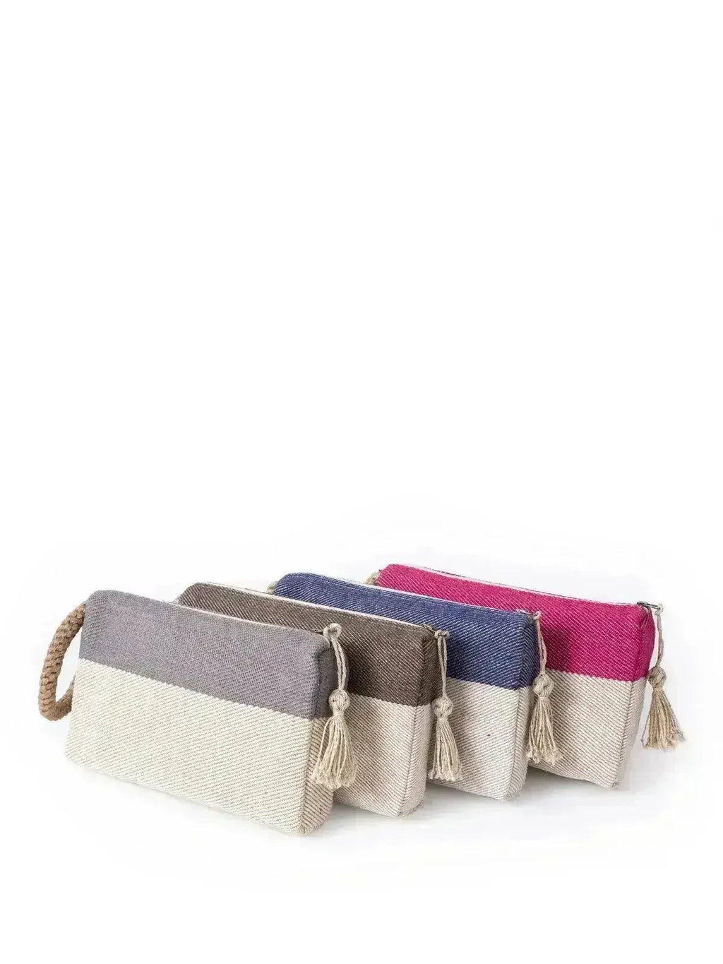 Macrame Jute Clutch in Brown - Luzilly Bridal & Apparel
