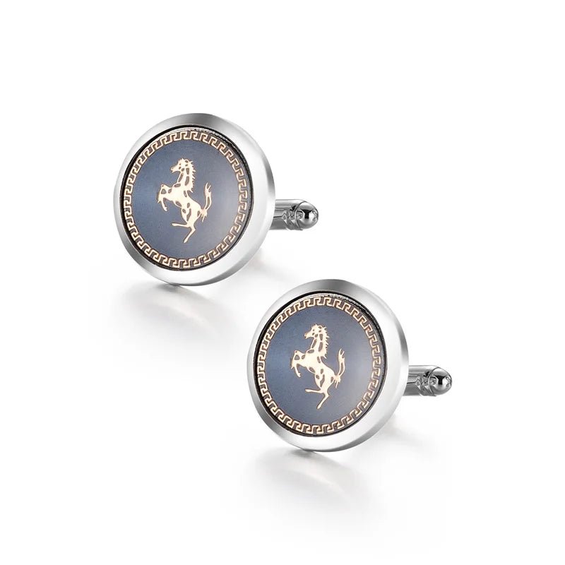 Man Shirt Cufflinks Copper Cufflinks For Mens Luxury Wedding Guests Gifts Round Square Fashion Jewelry Men Cuffs Links Tie Clip - Luzilly Bridal & Apparel