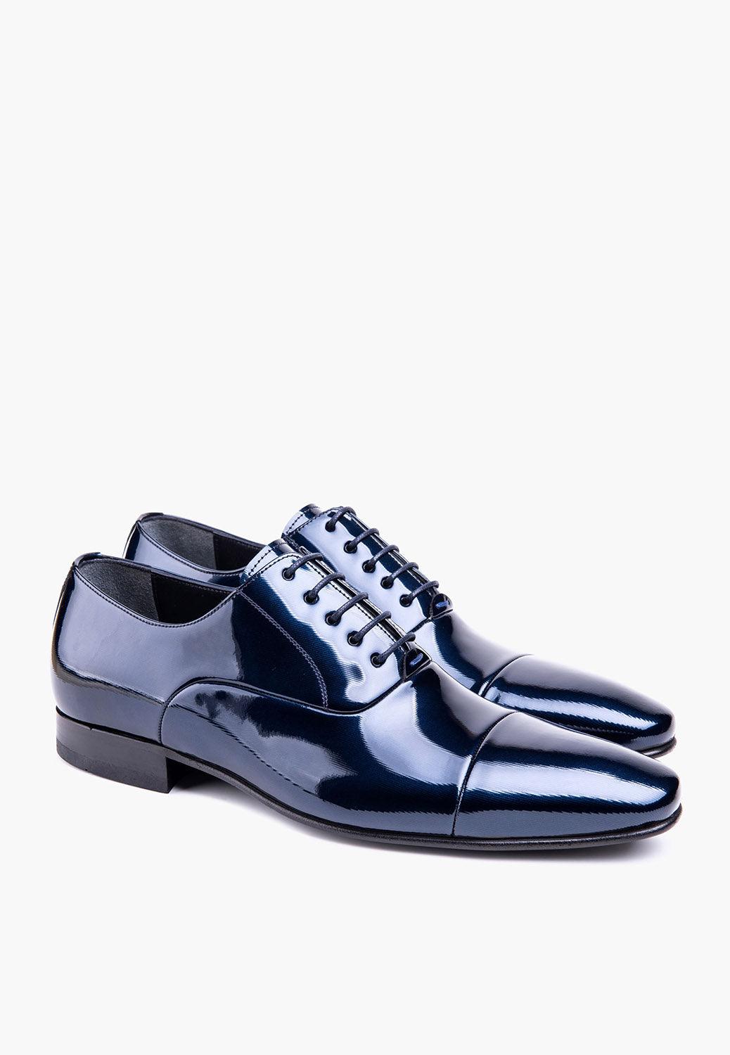Matrimonial Lace Up Navy - Luzilly Bridal & Apparel