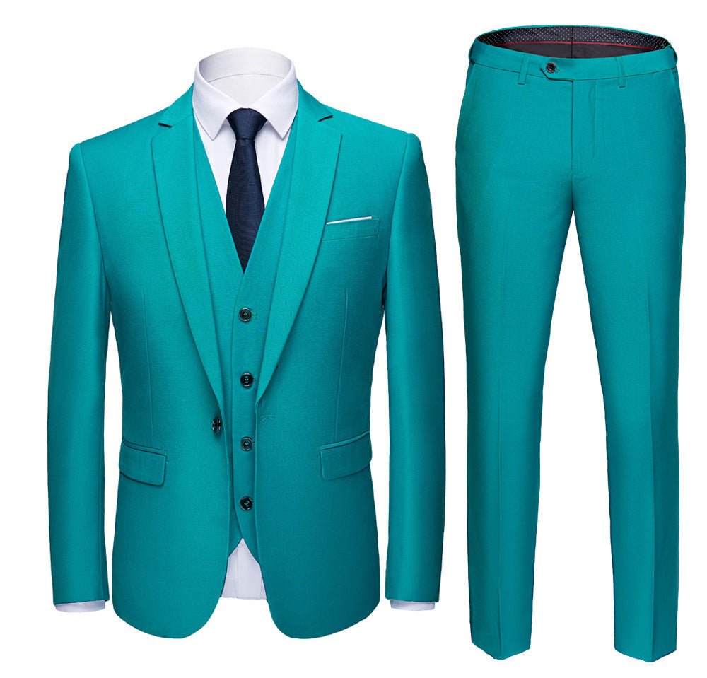 Men business suits wedding Dress Suit Set - Luzilly Bridal & Apparel