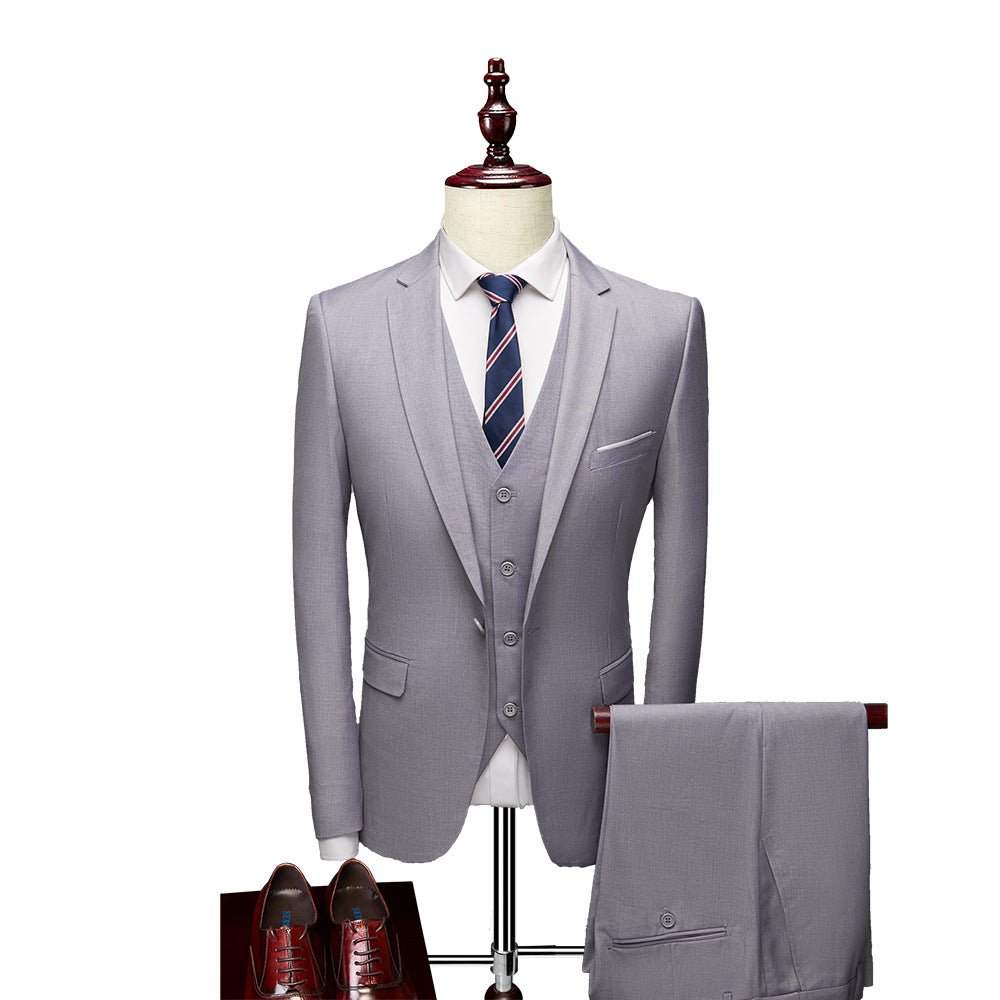 Men business suits wedding Dress Suit Set - Luzilly Bridal & Apparel