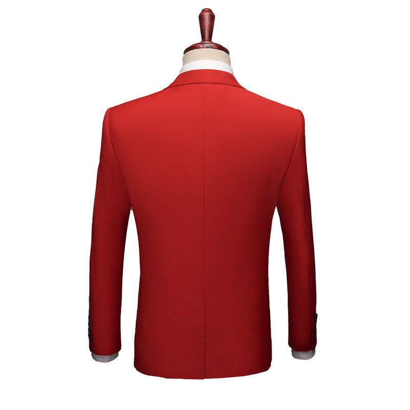 Men business suits wedding Dress Suit Set - Luzilly Bridal & Apparel