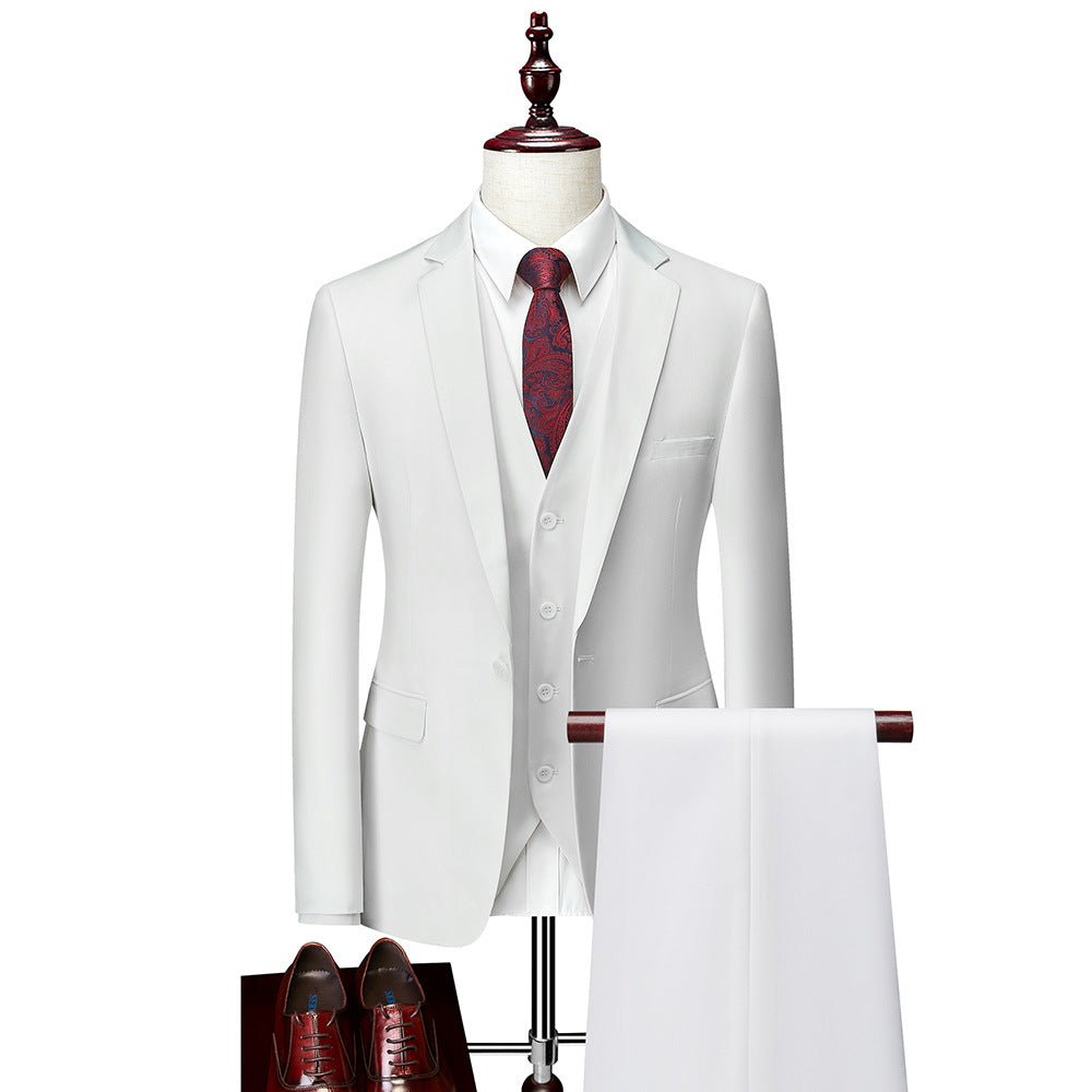 Men business suits wedding Dress Suit Set - Luzilly Bridal & Apparel